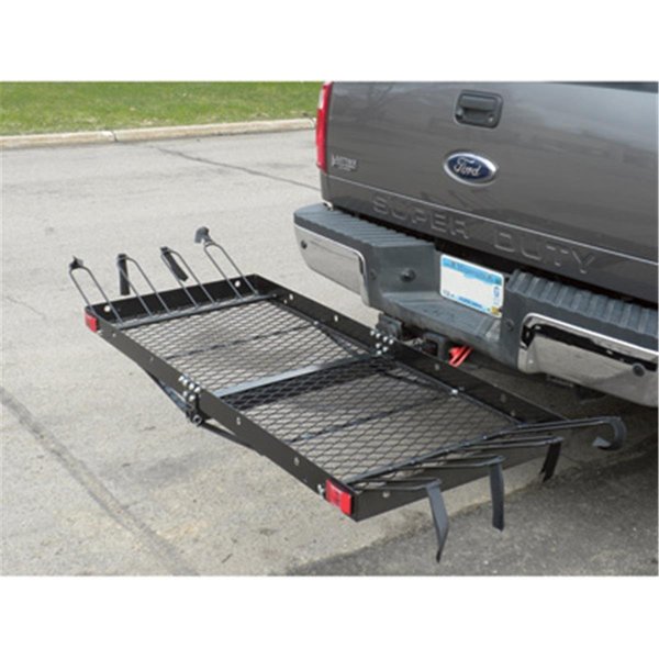 Ultra-Tow Tow Tuff 14922 2 in 1 Steel Cargo Carrier with 4-Bike Rack - 500 lbs Capacity Model No. TTF-2762KR UL379798